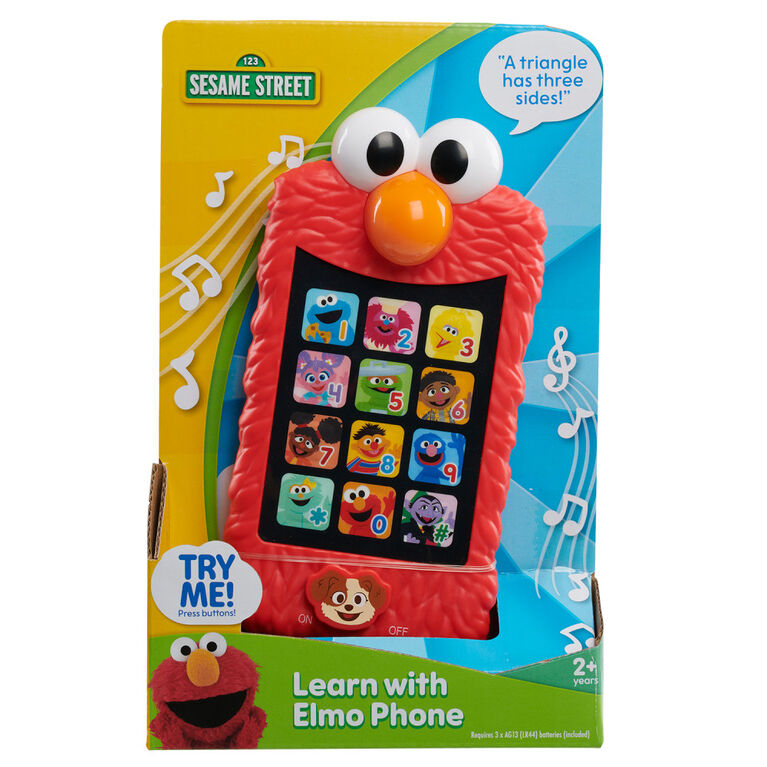 Sesame Street Learn with Elmo Pretend Play Phone, Learning and Education - English Edition