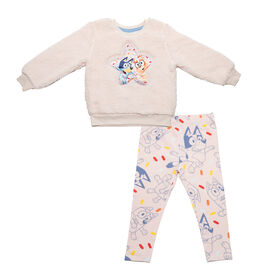 Bluey - Ensemble deux pièces - Blanc cassé - Taille 5T - Exclusivité Toys "R" Us