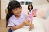 Barbie-Barbie Fashionistas 209-Poupée cheveux noirs, robe écossaise
