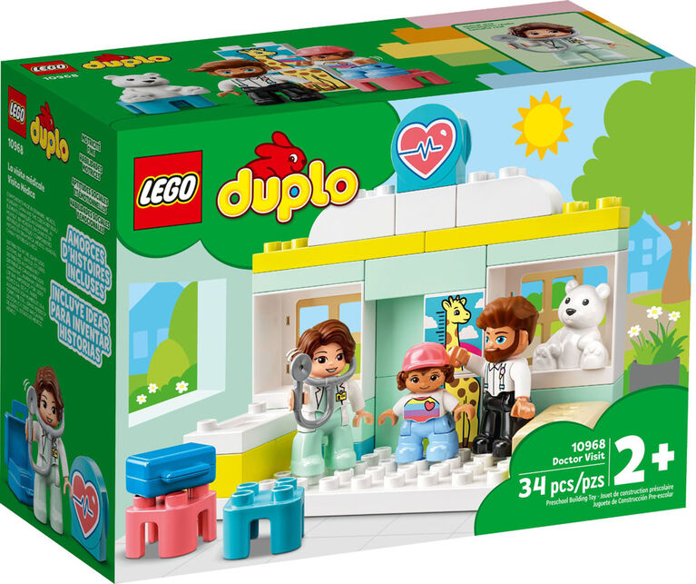 LEGO DUPLO Rescue Doctor Visit 10968 Building Toy (34 Pieces)