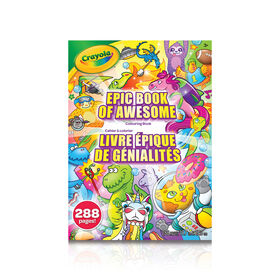 Cahier à colorier Crayola, 288 pages - les styles varieront