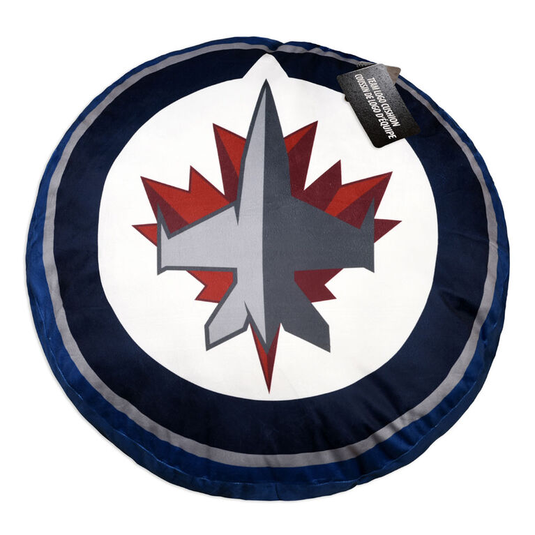 Coussin de Logo d'Équipe LNH- Winnipeg Jets