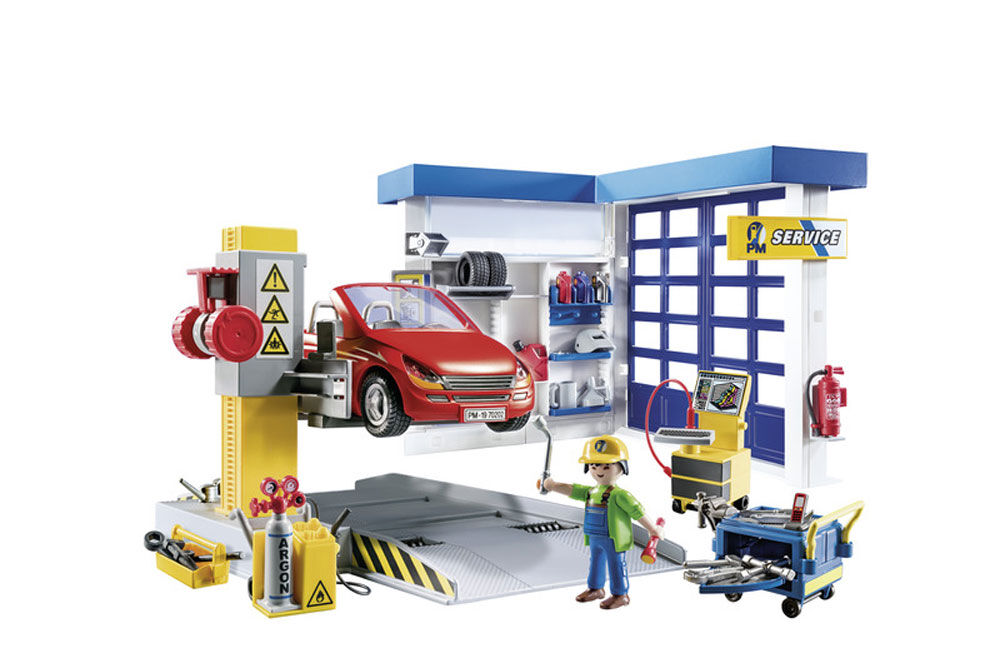 playmobil parking garage