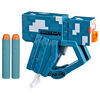 Nerf MicroShots Minecraft Cave Spider Blaster, 2 Nerf Elite Foam Darts, Minecraft Spider Mob Design