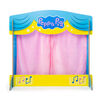 Peppa Pig - Wooden Jumbo Puppet Theatre with 2 Puppets