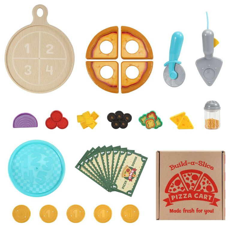 LeapFrog Build-a-Slice Pizza Cart - English Edition