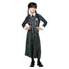 Costume d'uniforme scolaire Wednesday Addams taille petit (4-6)