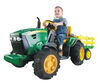 Peg Perego - John Deere Ground Force Tractor with Trailer