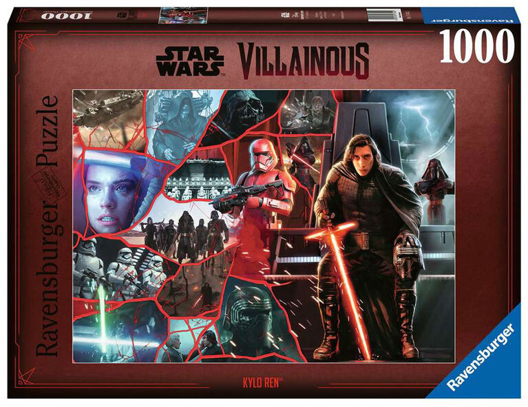 Ravensburger Star Wars Villainous - Kylo Ren 1000pc Puzzle