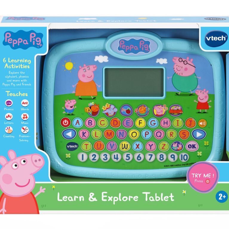 VTech Peppa Pig Learn and Explore Tablet - Édition anglaise