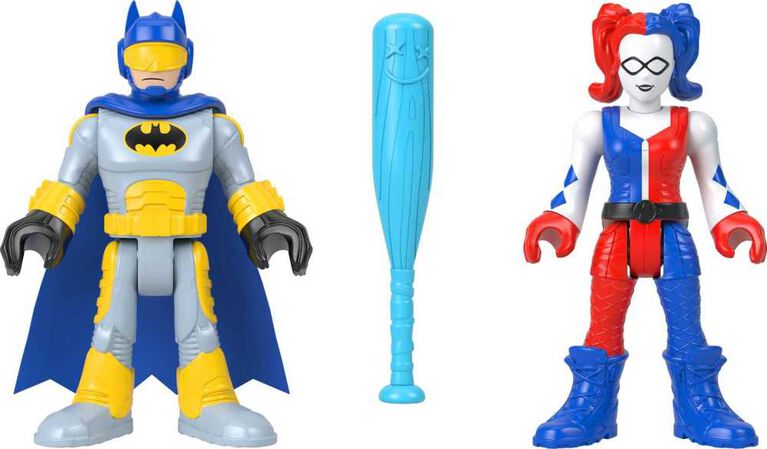 Imaginext - DC Super Friends - Color Changers - Batman et Harley Quinn