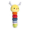 Baby GUND, Hochet en peluche chenille Tinkle Crinkle pour stimulation sensorielle, 14 cm
