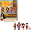 Disney Moana 2 Moana’s Canoe Crew Playset with 5 Small Dolls & 3 Accessories, Inspired by the Movie