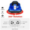 Voltz Toys Bumper Car Rectangular 360 Rotation with Remote, Blue