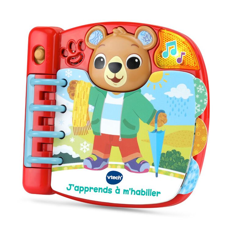 VTech Bear's Dress and Discover Book - French Edition