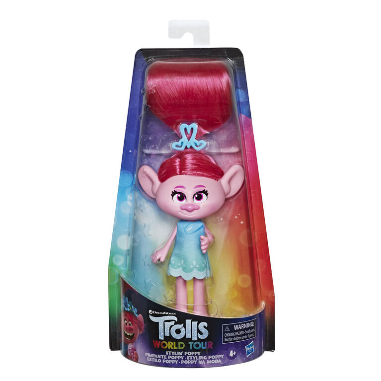 Dreamworks Trolls Stylin Poppy Fashion Doll Toys R Us Canada