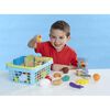 Just Like Home - 35 Piece Shopping Basket - Blue