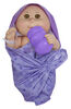 Cabbage Patch Kids First Cuddles Newborn - 11 inch doll with Purple Blanket - English Edition