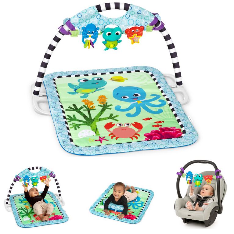 Neptune's Discovery Reef Play Gym & Take-Along Toy Bar