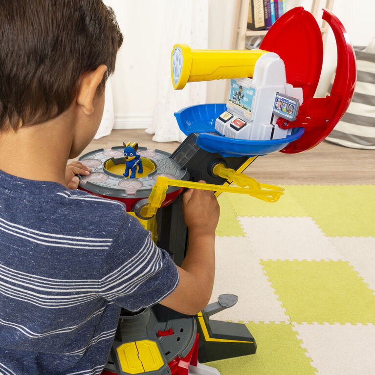 Paw Patrol Mighty Pups Super Paws Mighty Lookout Tower Tour De
