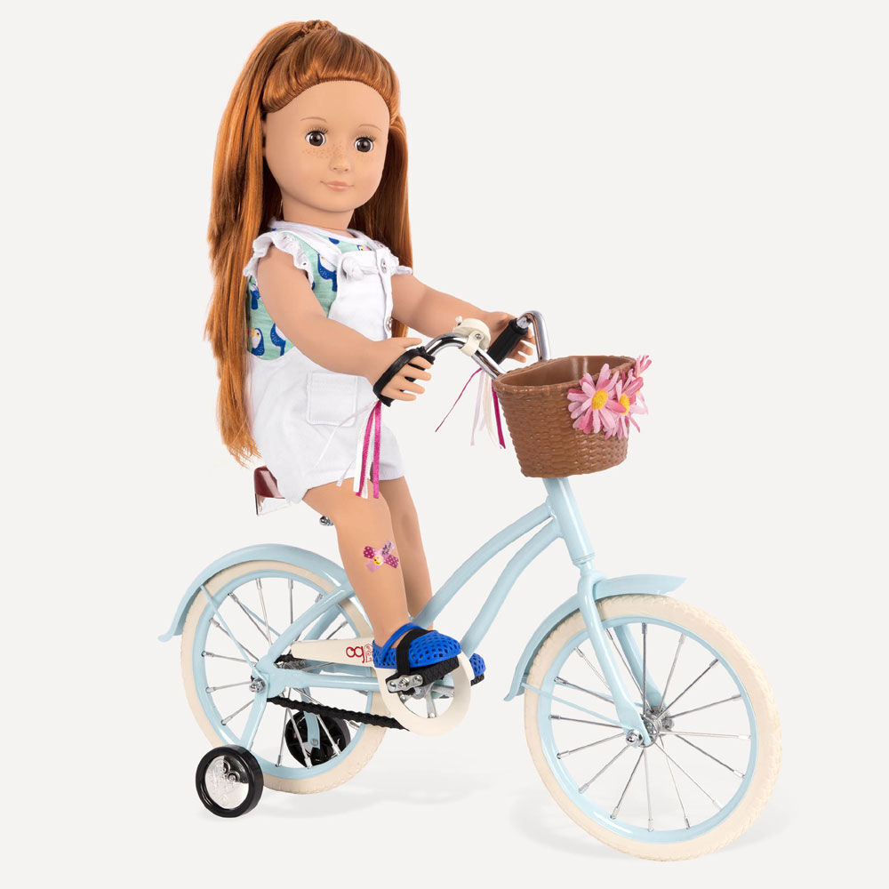 Our Generation Anywhere You Cruise Bicycle Accessory for 18 inch Dolls