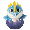 Comment entraîner son dragon, Peluche bébé Tempête de 7,62 cm, adorable peluche dragon dans son oeuf à collectionner.