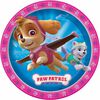 Paw Patrol ROSE Assiettes 9po, 8un