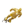 Marvel Legends Series Iron Man (Model 01 - Gold), figurine inspirée des bandes dessinées