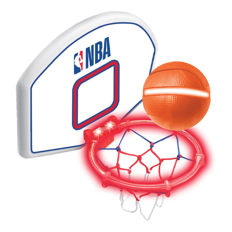 Sur-La-Porte La Lumière Jusqu'À Jeu De Basket-Ball De Jouets - NBA - Notre exclusivité