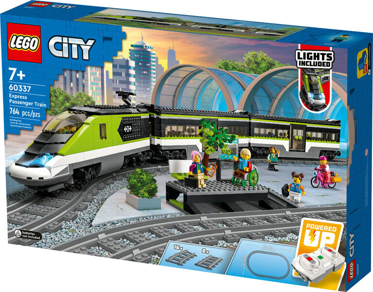 LEGO City Le train de passagers express 60337 Ensemble de construction (764  pièces)