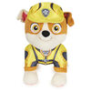 PAW Patrol, Movie Rubble Stuffed Animal Plush Toy, 8-inch
