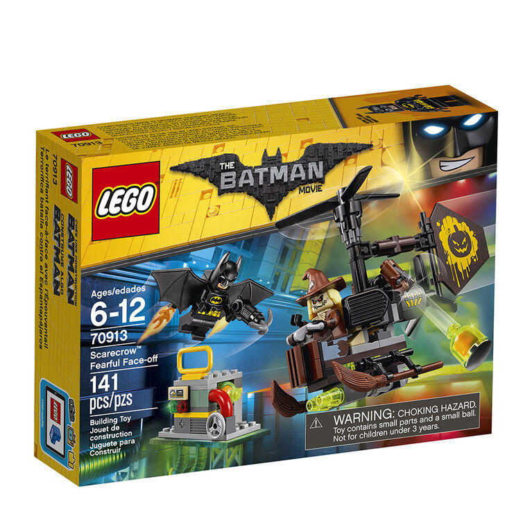 LEGO Batman Movie Scarecrow Fearful Face-off 70913