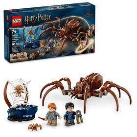 LEGO Harry Potter Aragog in the Forbidden Forest Spider Toy Playset, 2 Minifigures 76434