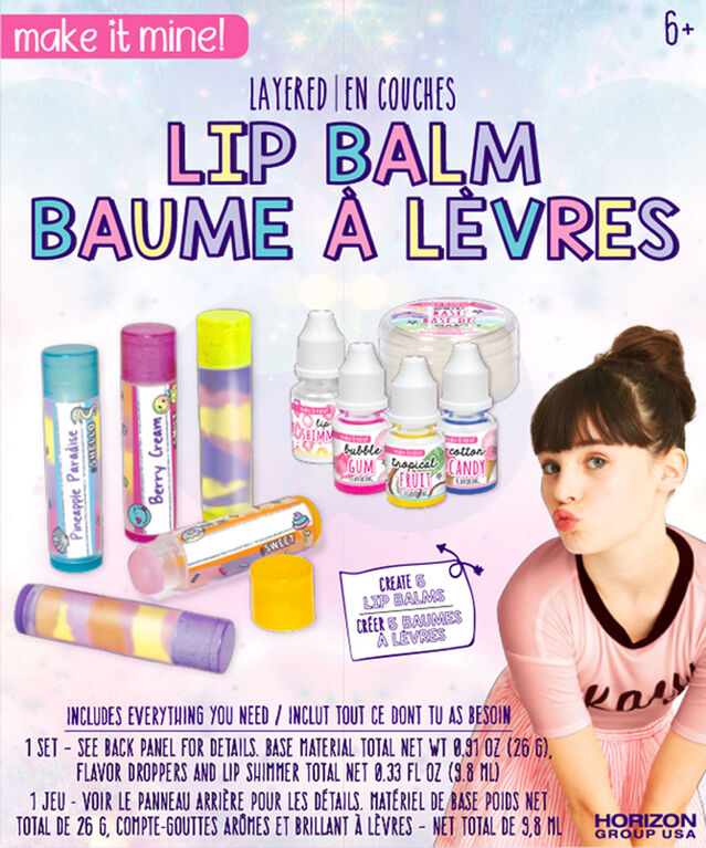 How to Make Homemade Lip Balm for Kids with Glitter
