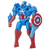 Marvel Avengers Mech Strike Monster Hunters, figurine deluxe Captain America Armure