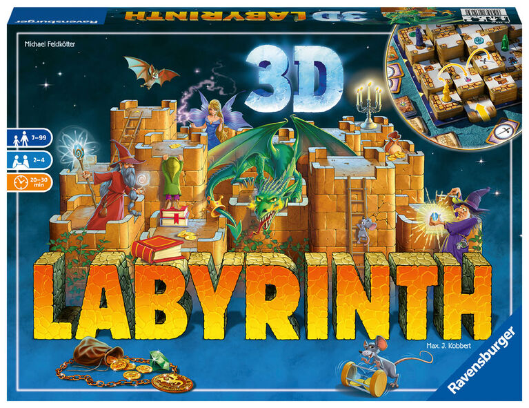 Ravensburger - Labyrinth 3D English Version