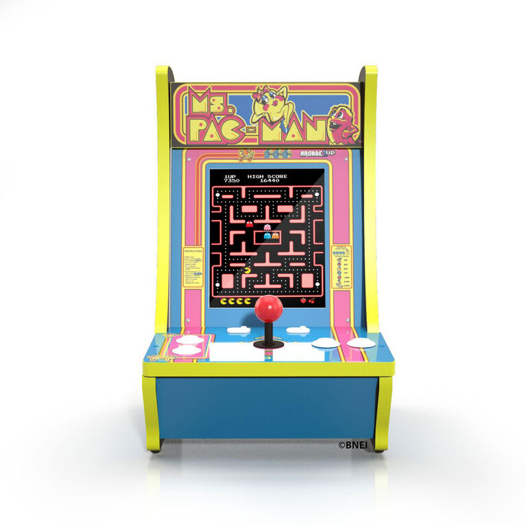 Arcade1UP MS. PAC-MAN Counter-cade
