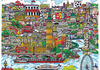 1000 Piece Charles Fazzino Puzzle Collection