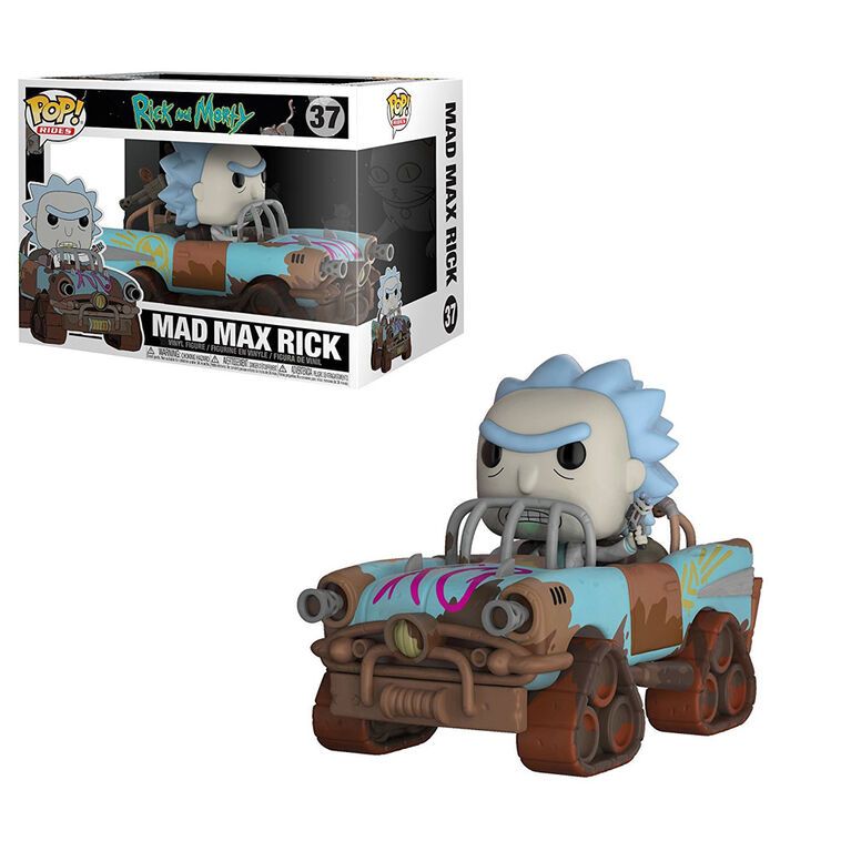 Funko POP Ride! Animations: Rick and Morty -Mad Max Rick Vinyl Figure