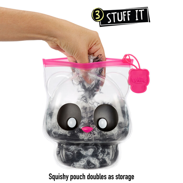 Petite peluche à collectionner Fluffie Stuffiez Panda Bear