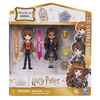Wizarding World Harry Potter, Magical Minis, Coffret de figurines Ron Weasley et Parvati Patil avec 2 accessoires
