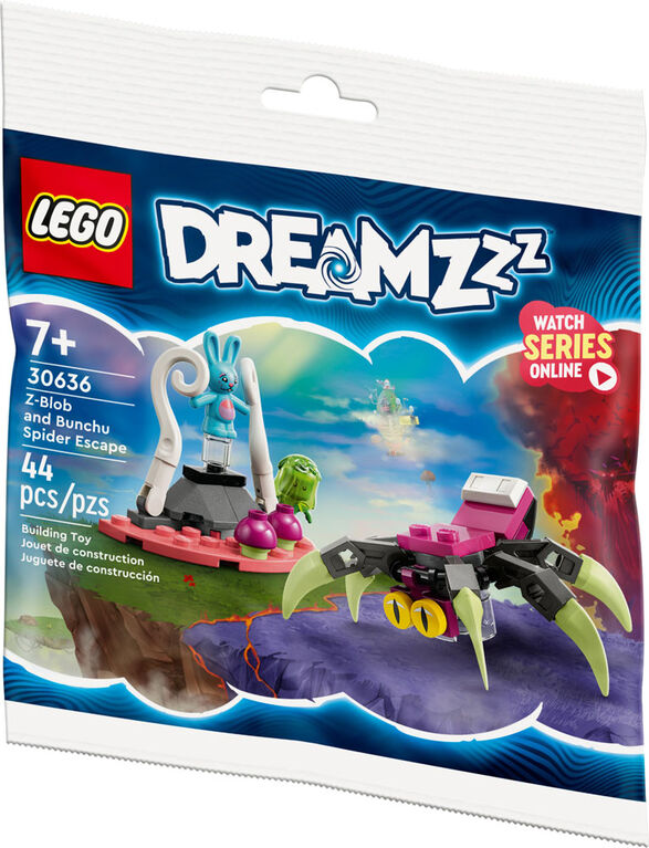 LEGO DREAMZzz L'évasion de l'araignée de Z-Blob et Bunchu 30636
