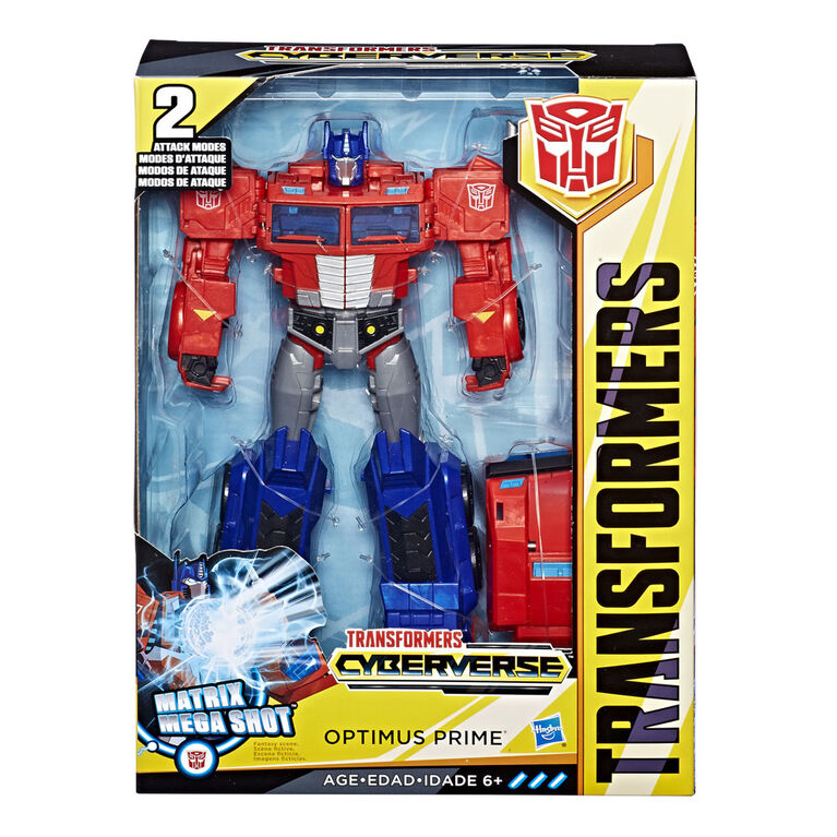 Transformers Cyberverse - Optimus Prime de classe ultime.