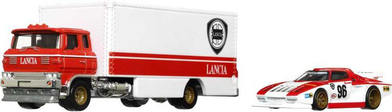 Hot Wheels Team Transport Truck and Race Car