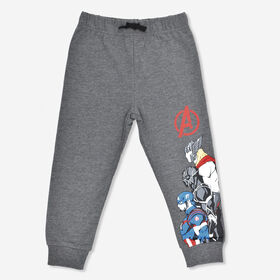 Marvel Heros Pantalon Jogger Gris 2/3