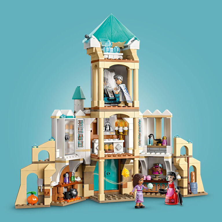 LEGO® Disney Wish 43224 Le Château du Roi Magnifico, Jouet Tiré du