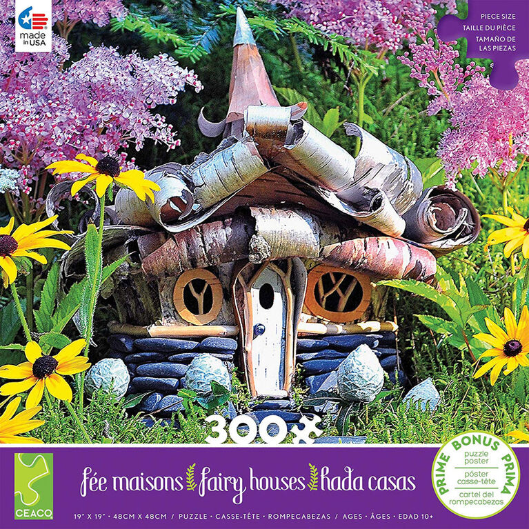 Ceaco: Fairy Houses - Alpine Cottage Jigsaw Puzzle 300 Piece