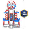 PAW Patrol, Ultimate City Tower du film transformable de 91 cm avec 6 figurines articulées à collectionner, véhicule, effets sonores et lumineux