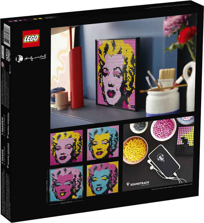 LEGO ART Andy Warhol's Marilyn Monroe 31197 (3341 pieces)