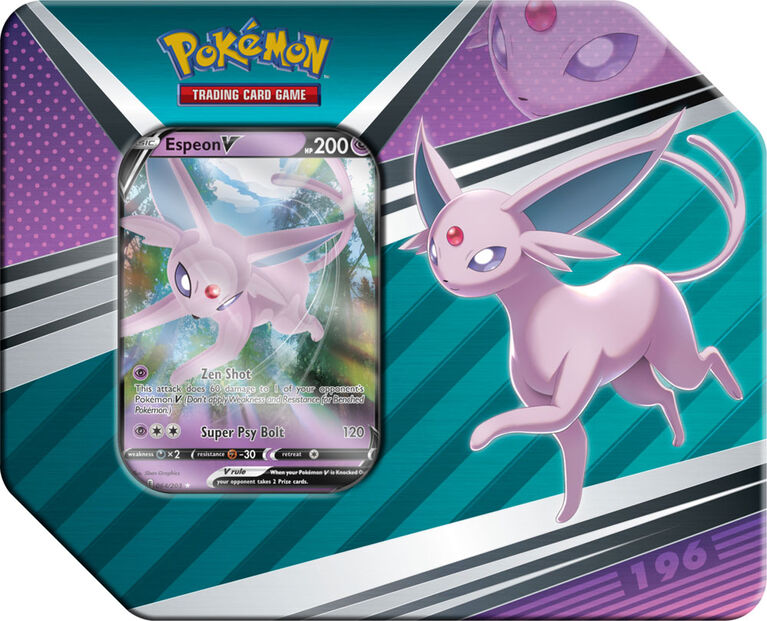 Pokemon V Heroes Tin - English Edition